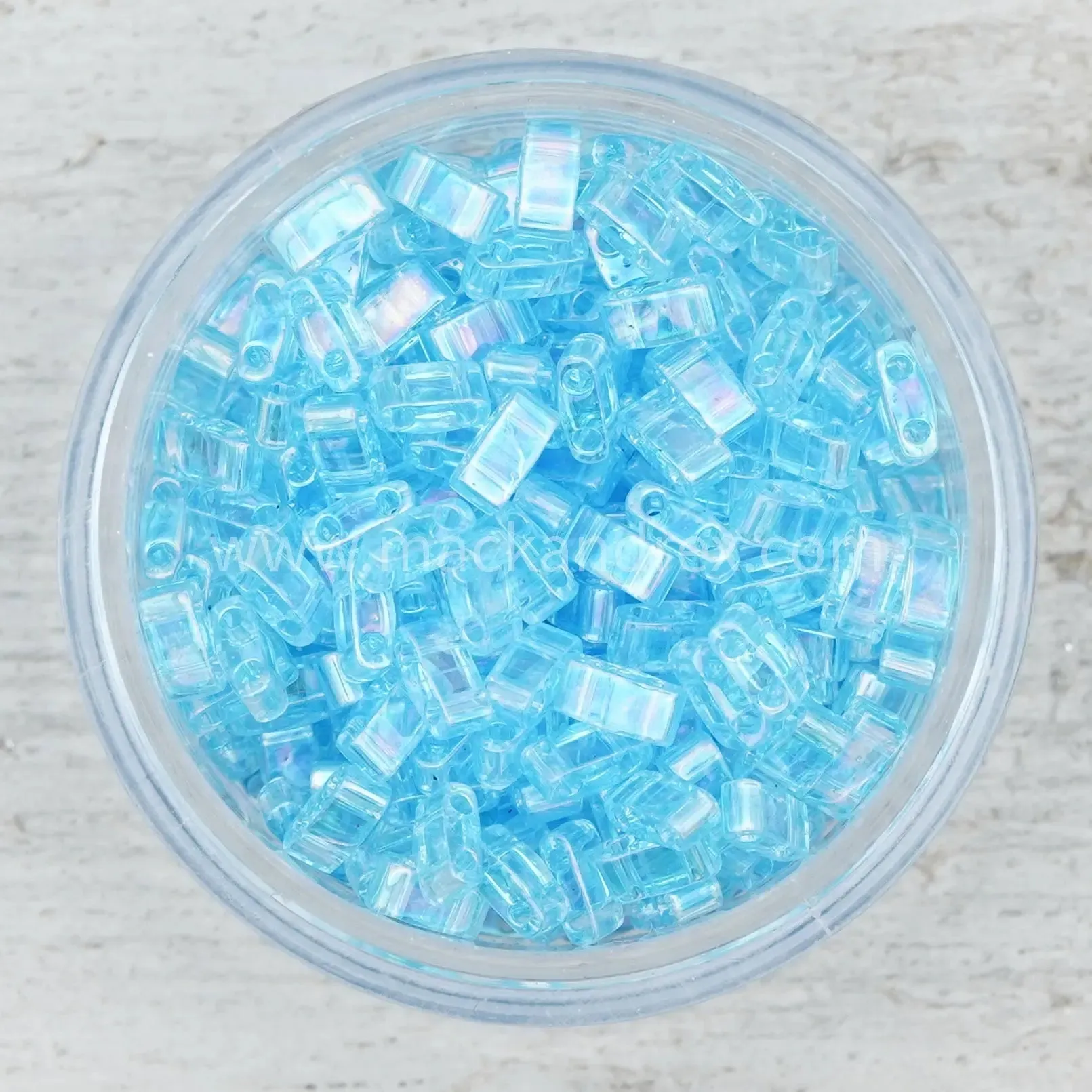 0260 Tila Beads - Blue Topaz Rainbow