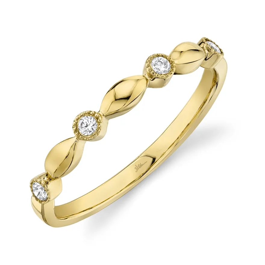 14K Rose Gold Diamond Lady's Ring