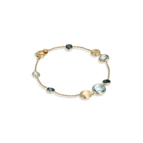18K Jaipur Mixed Blue Topaz Bracelet - BB1485 MIX725 Y