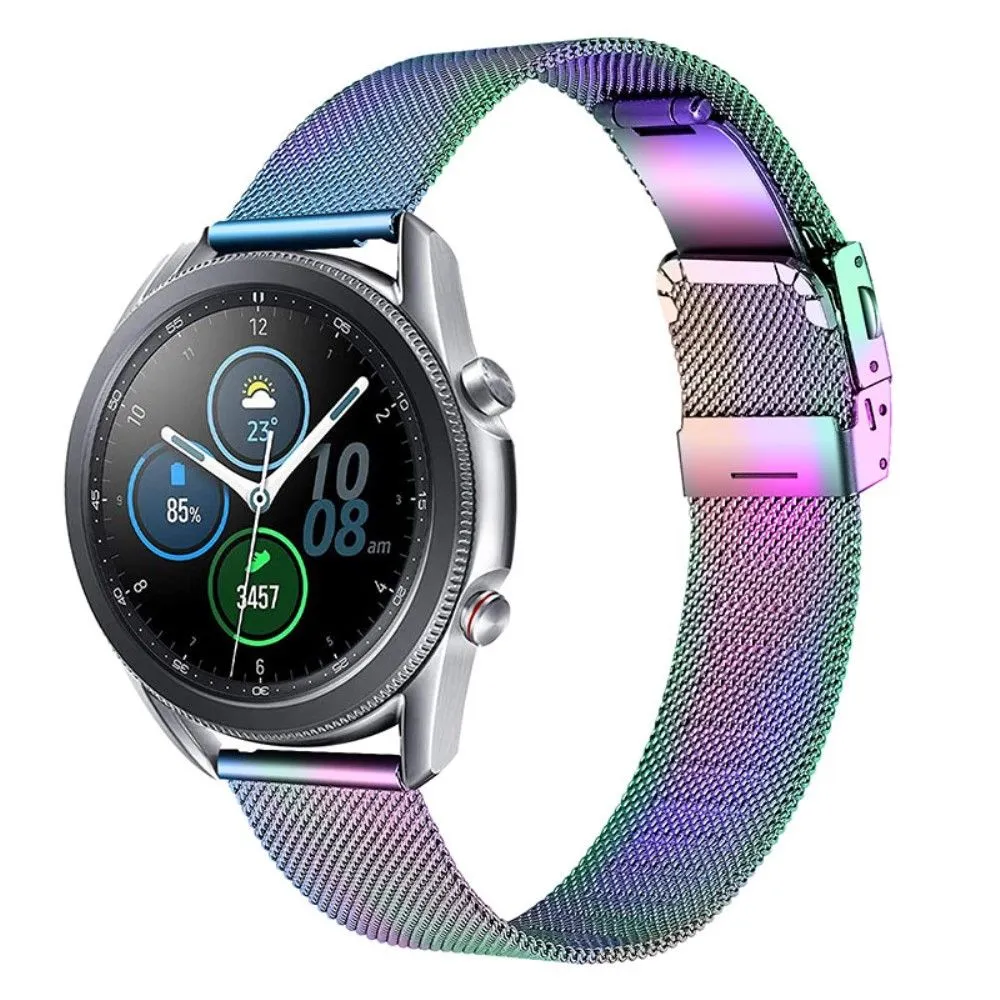 22mm Samsung Galaxy Watch (46mm) / Gear S3 stainless steel watch strap - Multicolor
