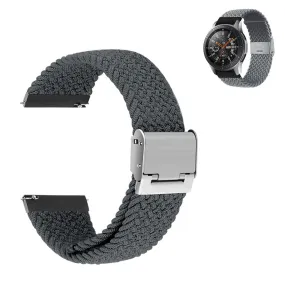 22mm Universal elastic nylon watch strap - Grey