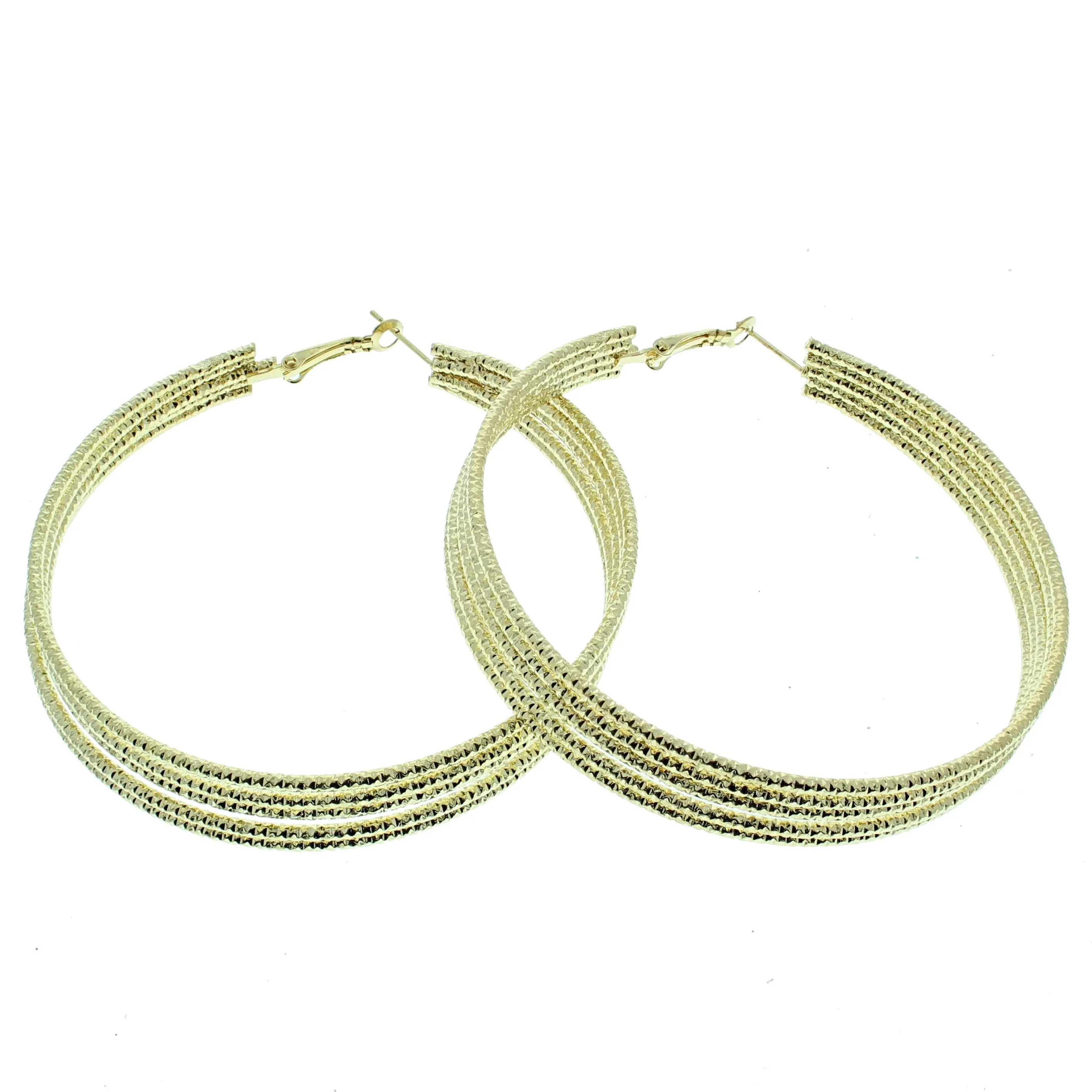 5 Gold Ring Hoop Earrings
