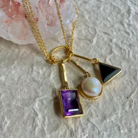 Aphrodite Necklace With Amethyst - BACK IN STOCK