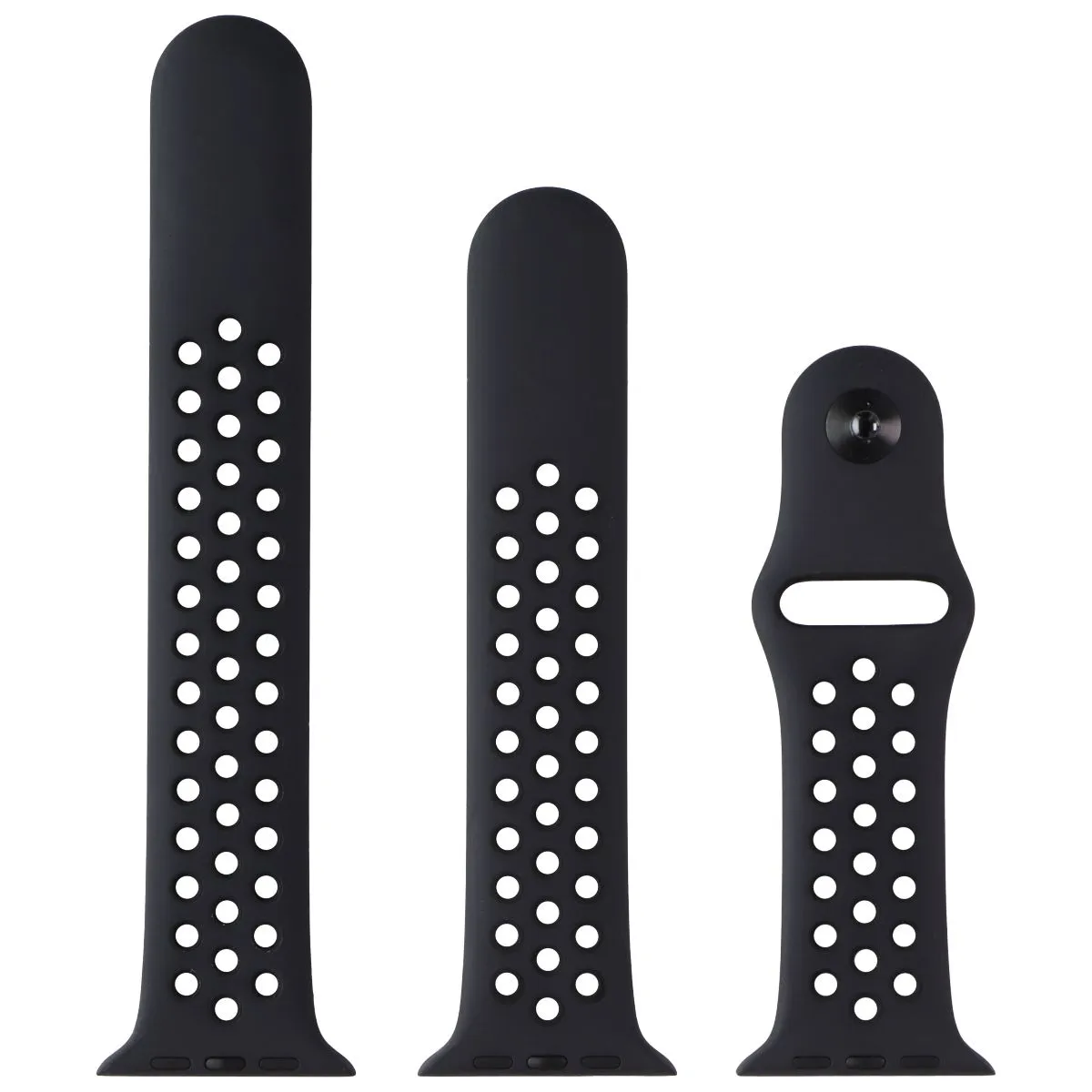 Apple 45mm Nike Band for Apple Watch 42/44/45mm - Anthracite/Black - Full Set
