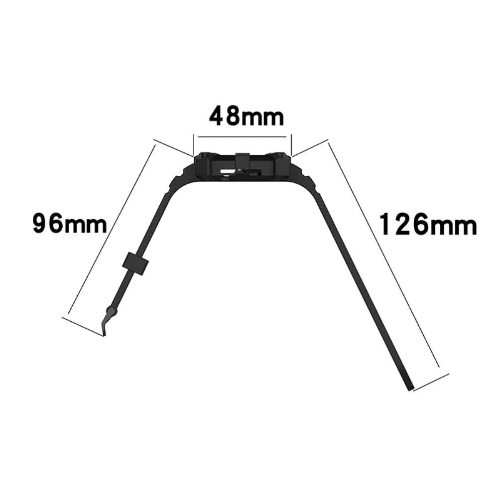 Apple Watch (41mm) cool silicone watch strap   cover - Grey