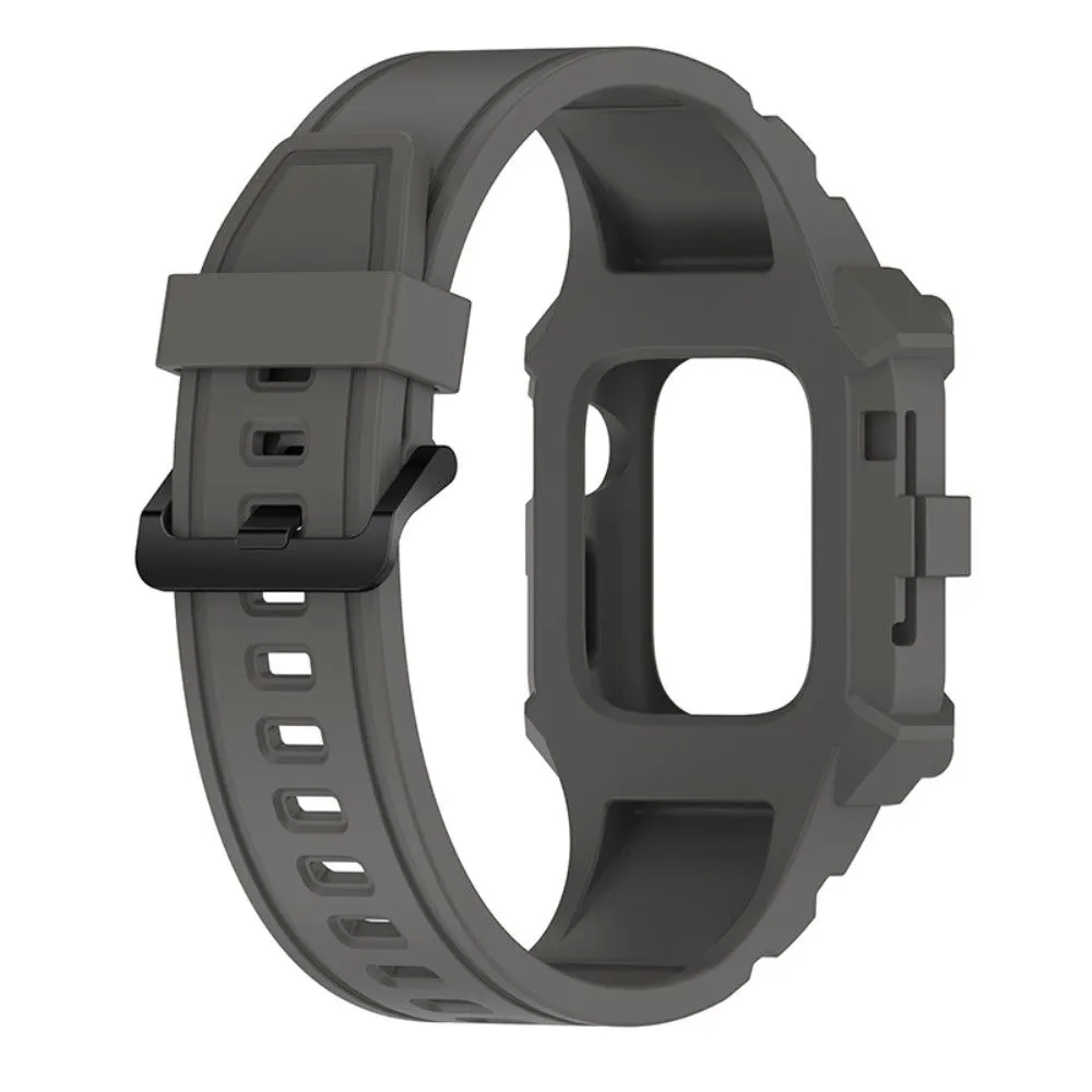 Apple Watch (41mm) cool silicone watch strap   cover - Grey