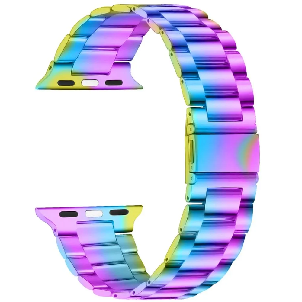 Apple Watch (45mm) stainless steel watch strap - Multi-color
