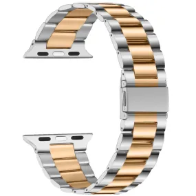 Apple Watch (45mm) stainless steel watch strap - Silver / Gold
