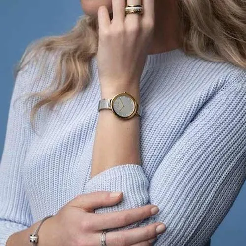 Bering Ladies Two Tone Watch