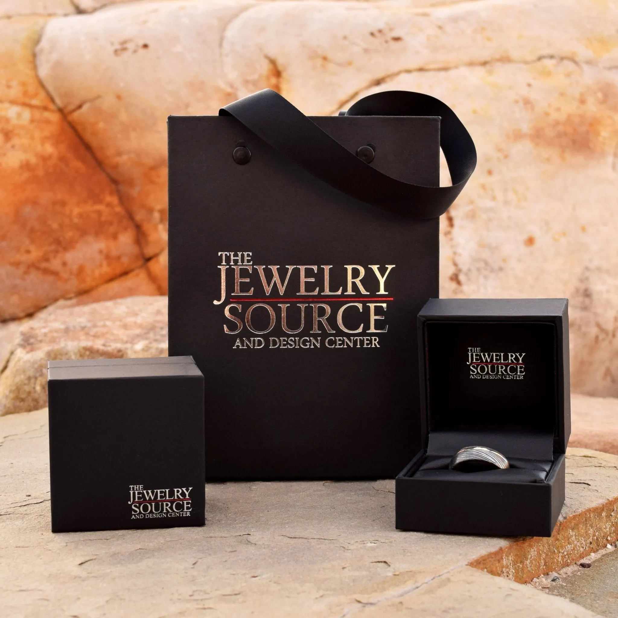 Black Celtic Wedding Rings: 10mm Black Zirconium Band