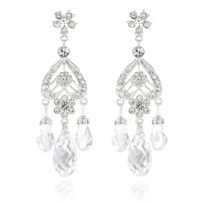 Briolette Chandelier Earrings