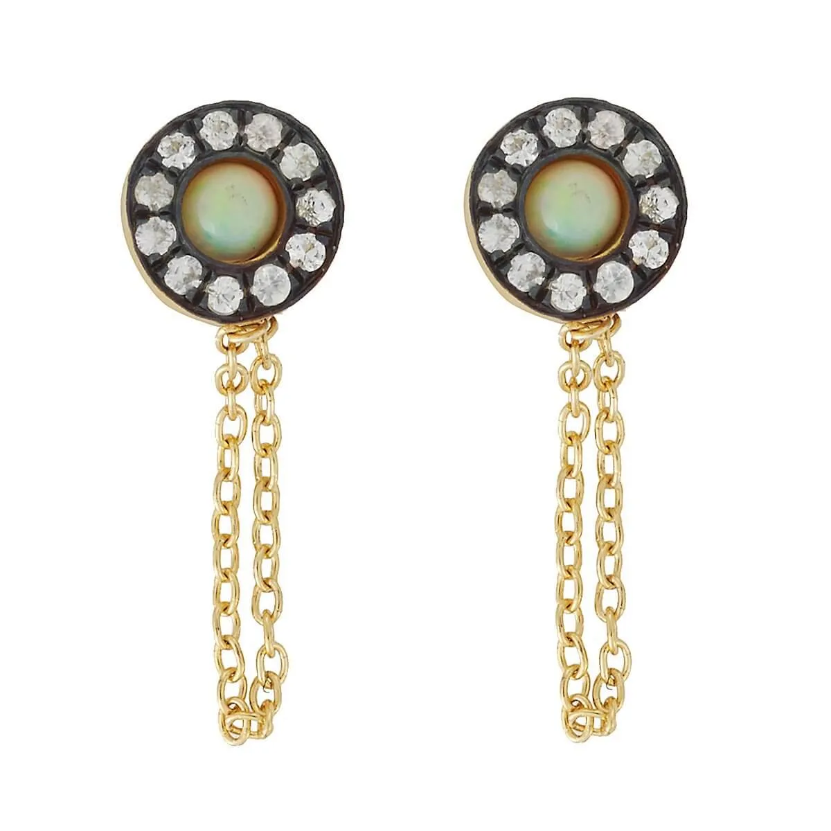 Chained Sun Stud