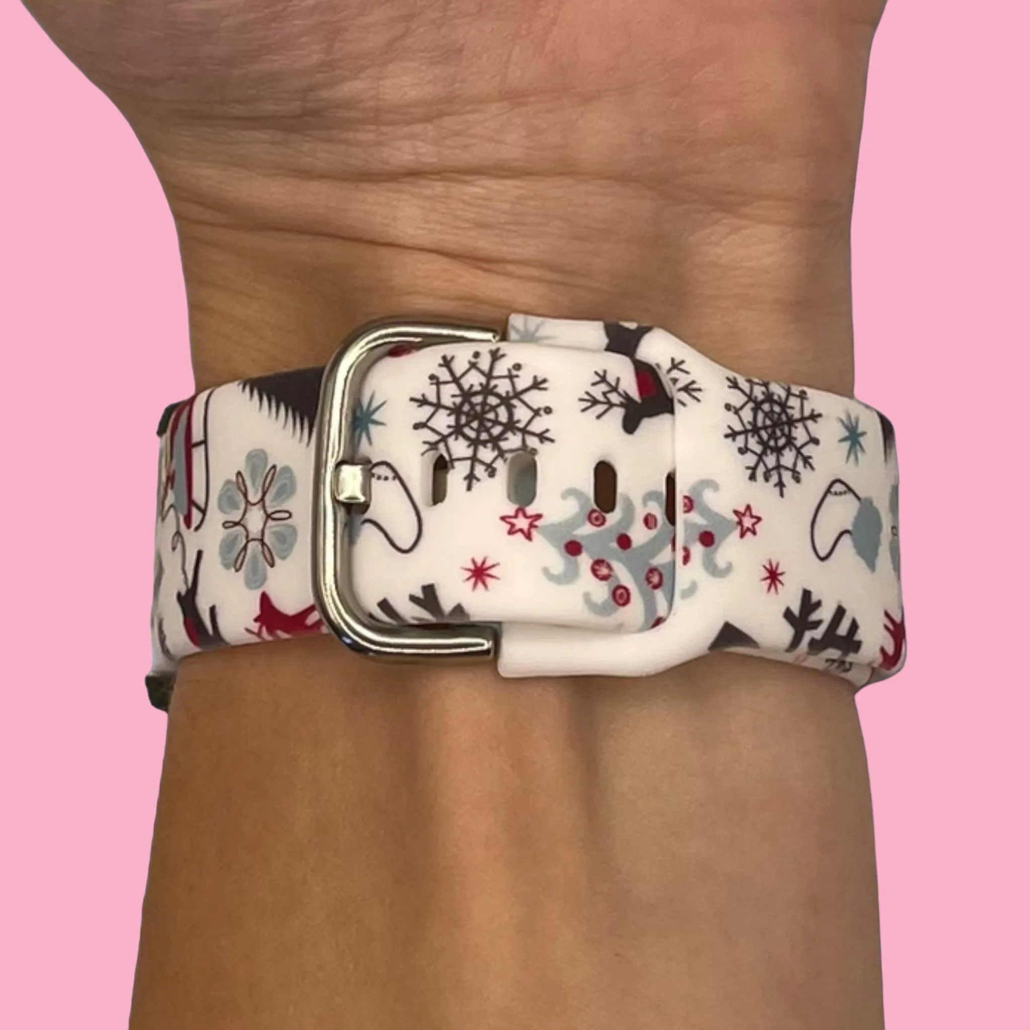 Christmas Watch Straps compatible with the Samsung Galaxy Watch 6 Classic (43mm)