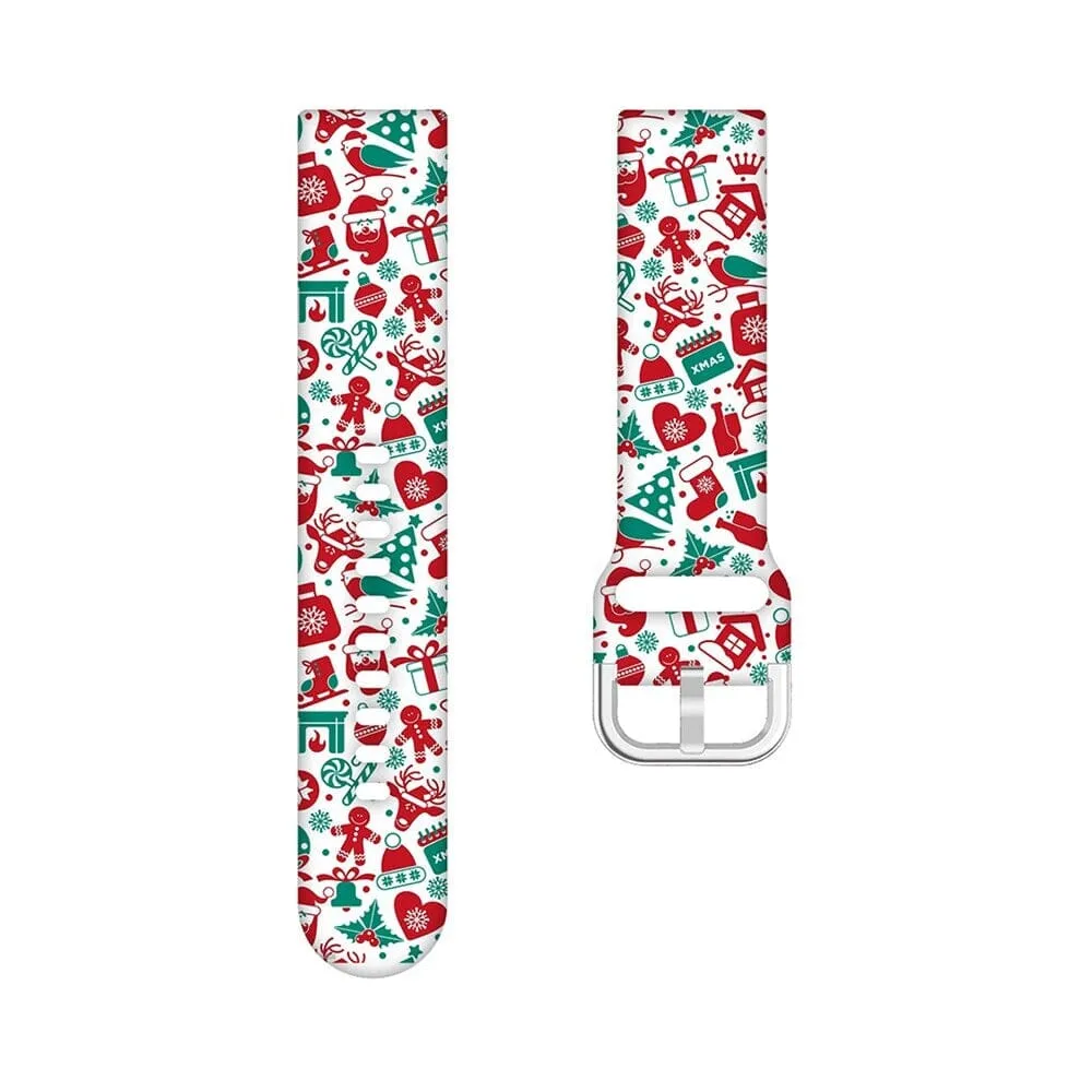 Christmas Watch Straps compatible with the Samsung Galaxy Watch 6 Classic (43mm)