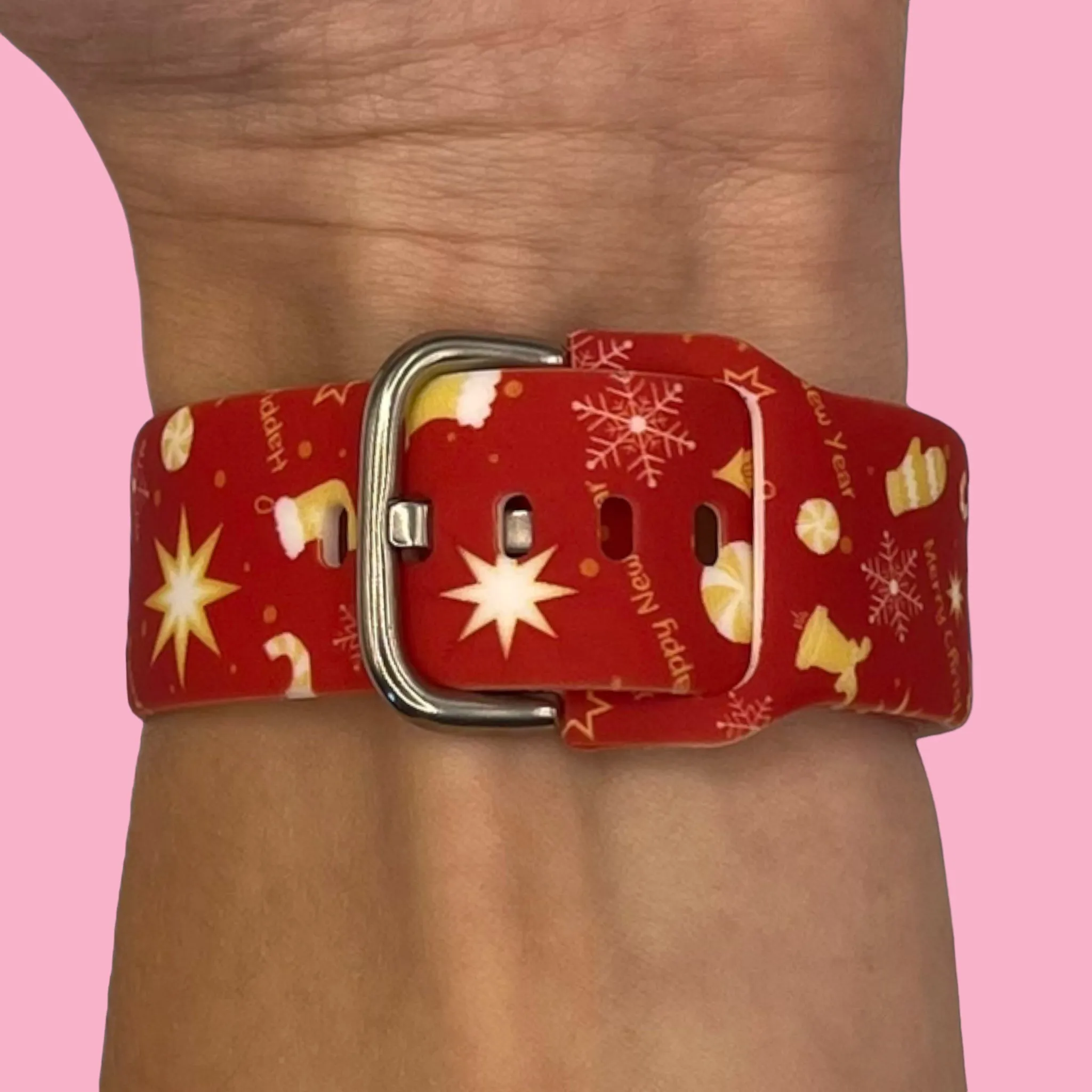 Christmas Watch Straps compatible with the Samsung Galaxy Watch 6 Classic (43mm)