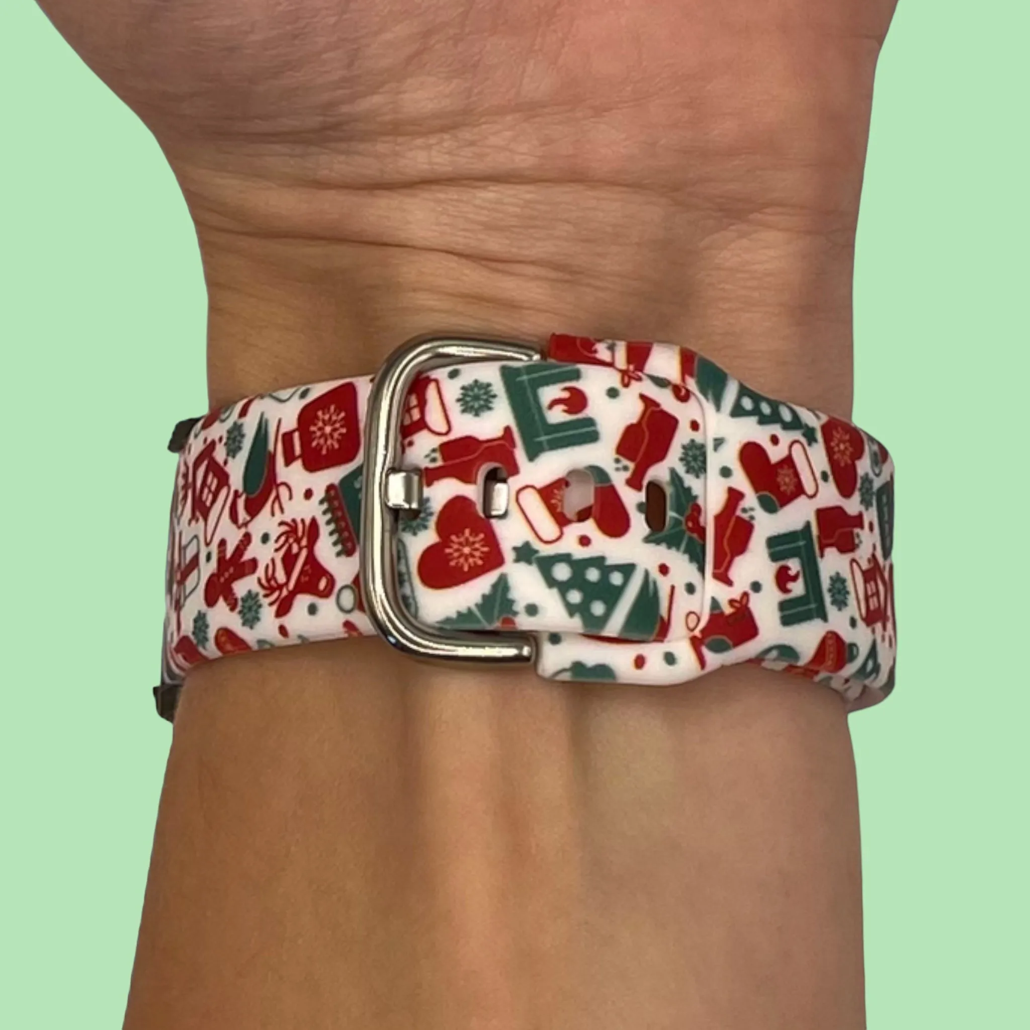 Christmas Watch Straps compatible with the Samsung Galaxy Watch 6 Classic (43mm)