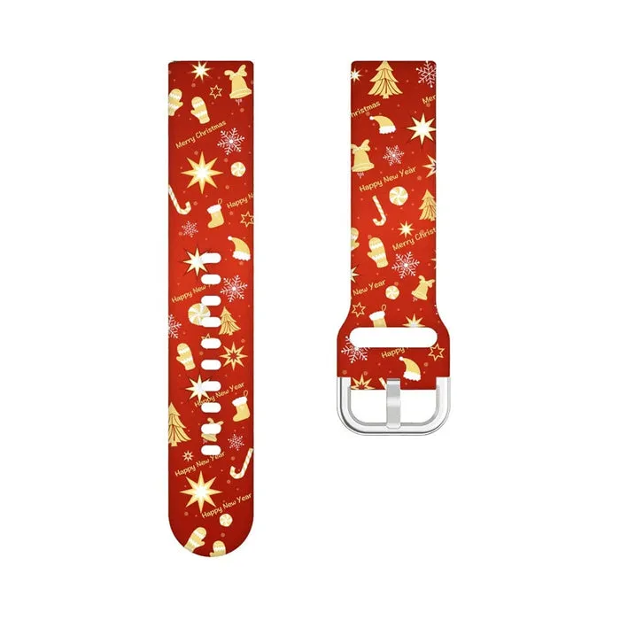 Christmas Watch Straps compatible with the Samsung Galaxy Watch 6 Classic (43mm)