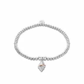 Clogau Sterling Silver Sounds Of The Sea Affinity Bracelet