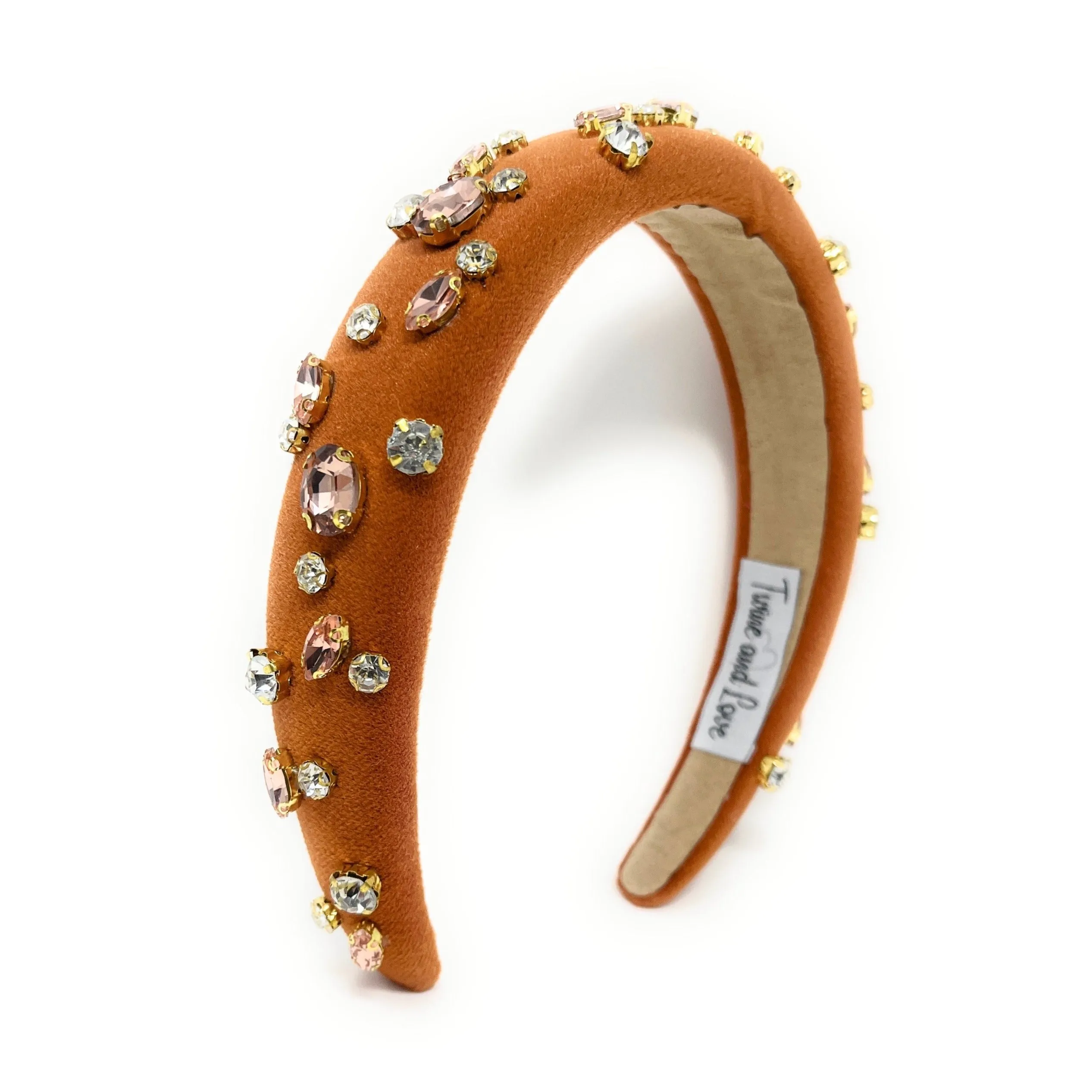 Copper Padded Baroque Headband