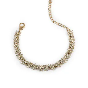 Cubic Zirconia Celeste Bracelet in Mint