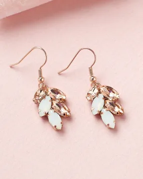 Dani Bridesmaid Earrings - Rose Gold