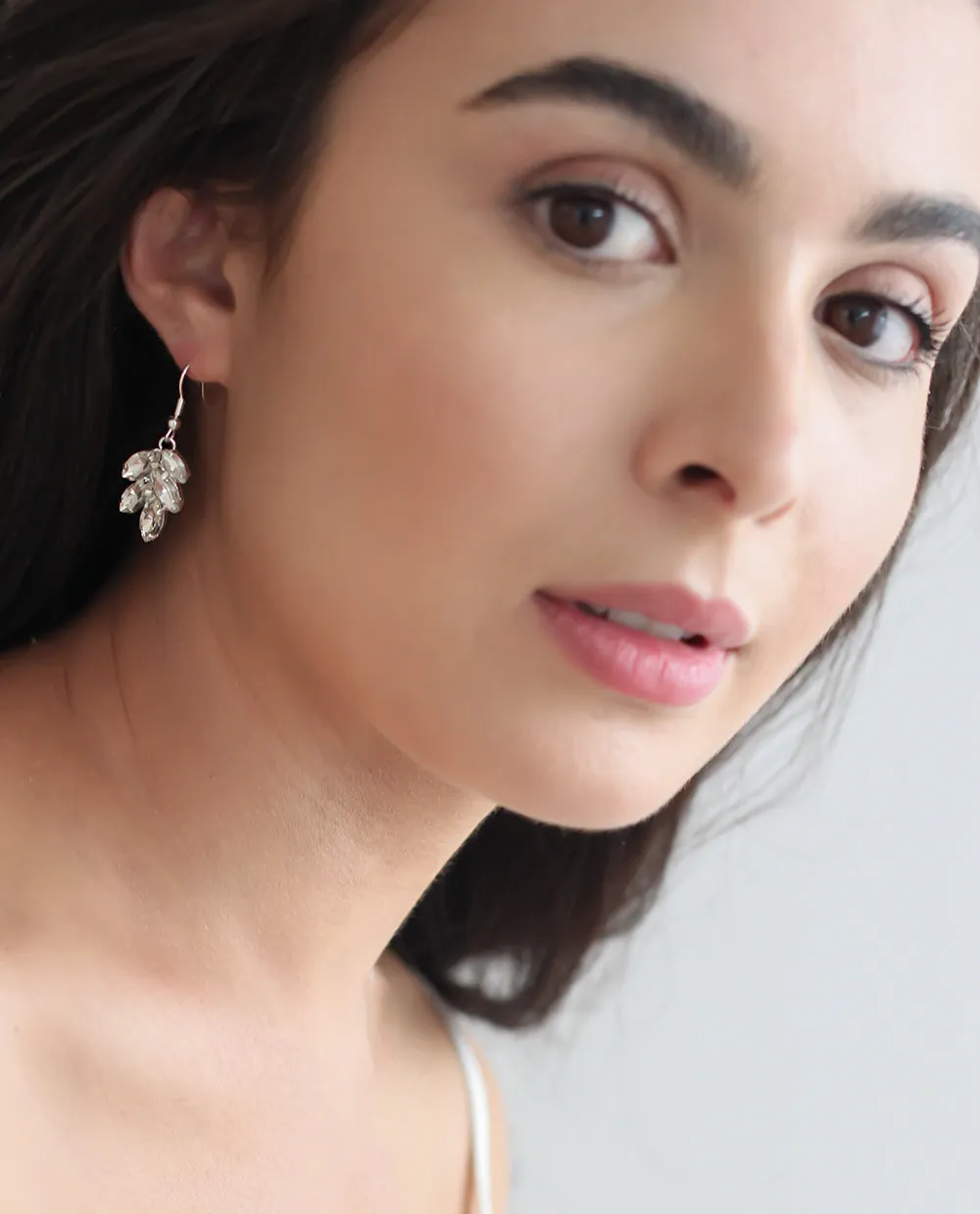 Dani Bridesmaid Earrings - Rose Gold