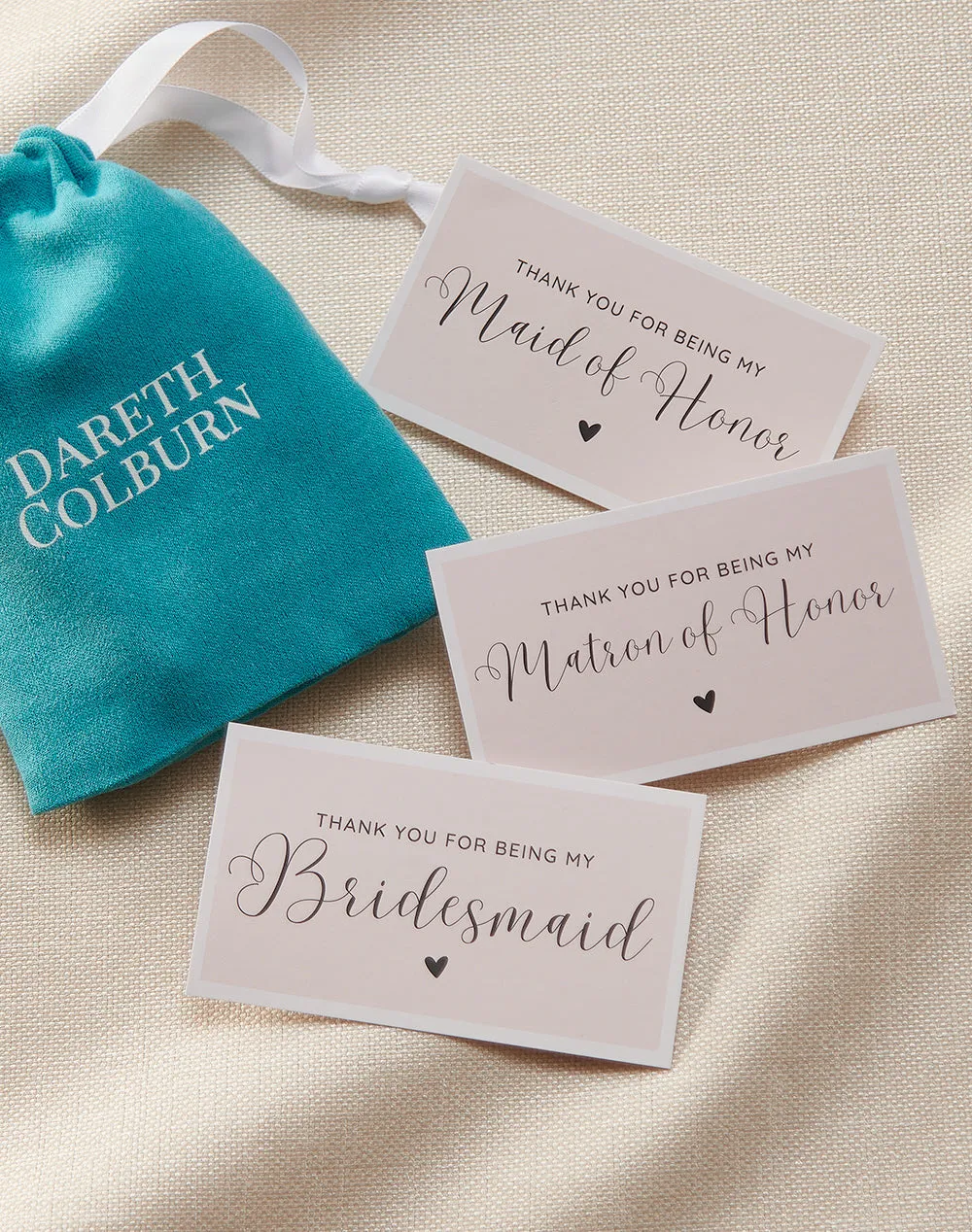Dani Bridesmaid Earrings - Rose Gold