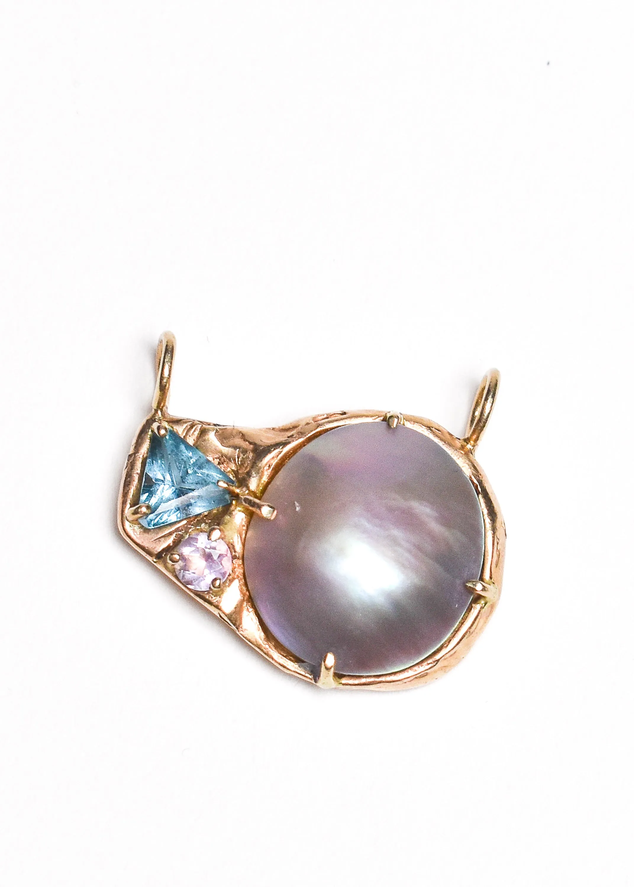 Deep Sea Love Pearl  •   14k Pendant