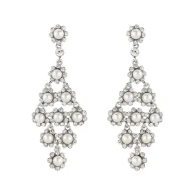 Dramatic in Pearls Earrings