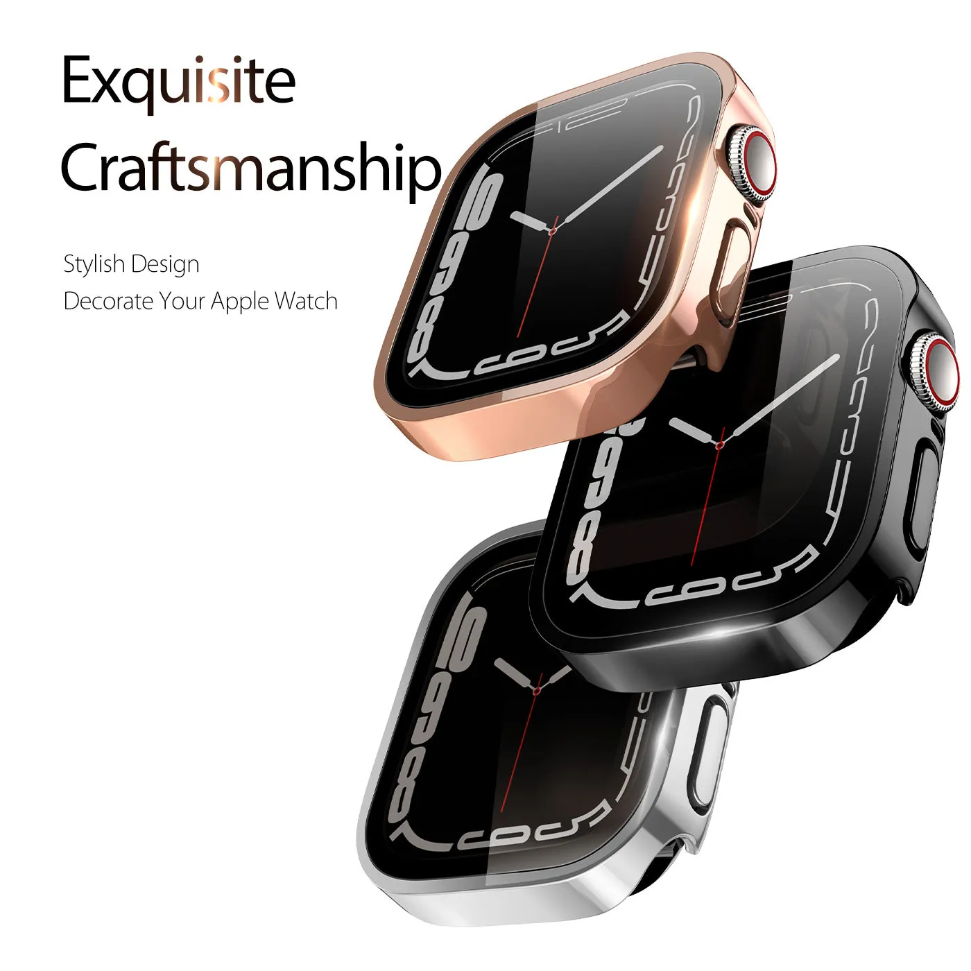 DUX DUCIS Hamo Hard PC Case for Apple Watch Series 4/5/6-40MM - Black
