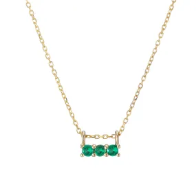 Emerald 3S Necklace