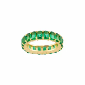 Emerald Coco Ring