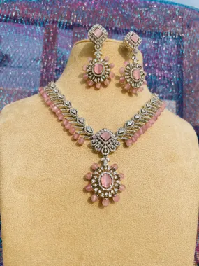 EMERALD ZIRCONIA NECKLACE-Elegance32