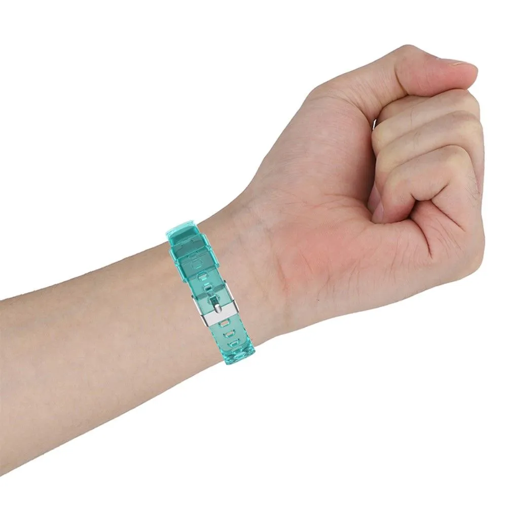 Fitbit Ace 3 / Luxe / Inspire HR clear TPU cover   watch strap - Transparent Black