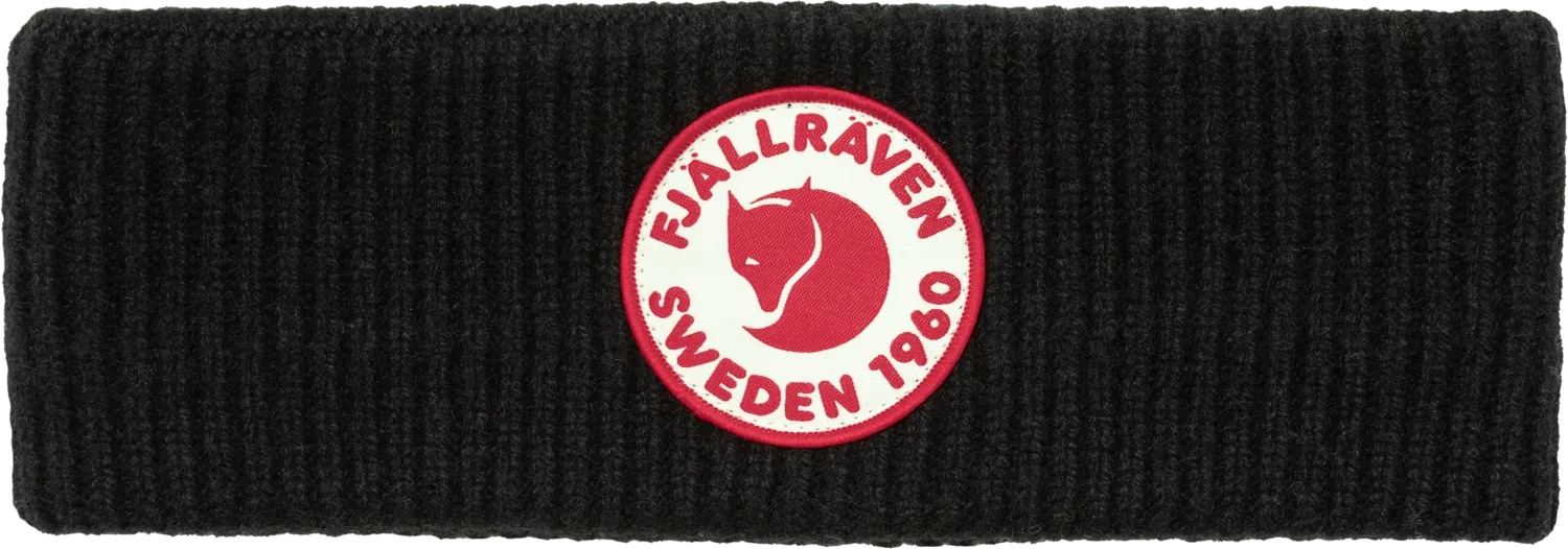 Fjällräven 1960 Logo Headband Black | Buy Fjällräven 1960 Logo Headband Black here | Outnorth
