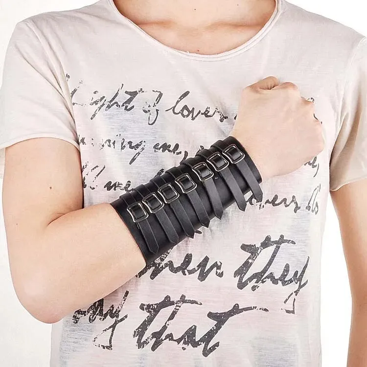 Funki Buys | Bracelets | Unisex Buckle Strap Up Wristband