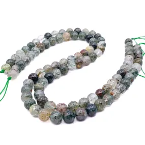 Garden Quartz 8mm Smooth Round Bead Strand