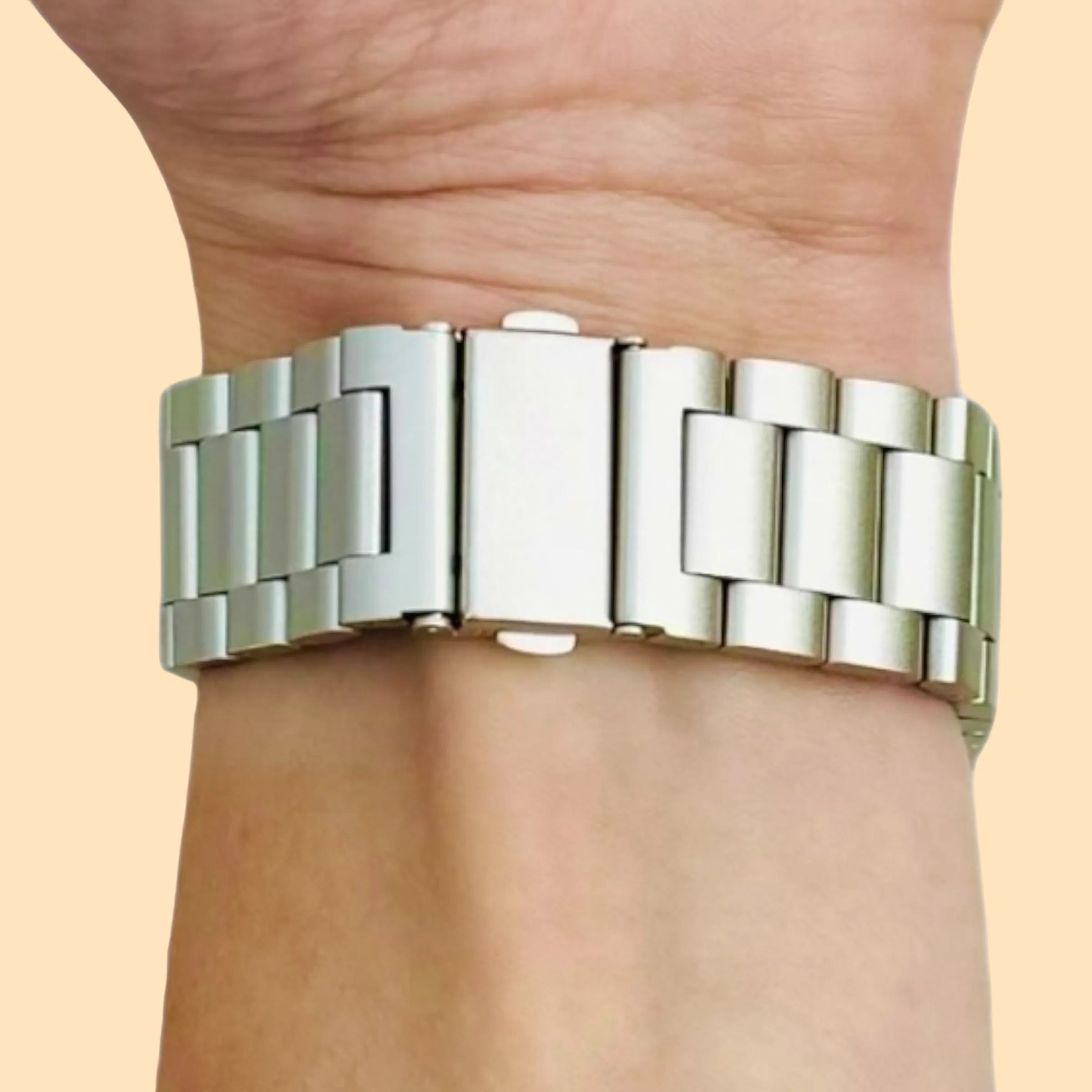 Garmin D2 Delta PX Stainless Steel Link Watch Strap
