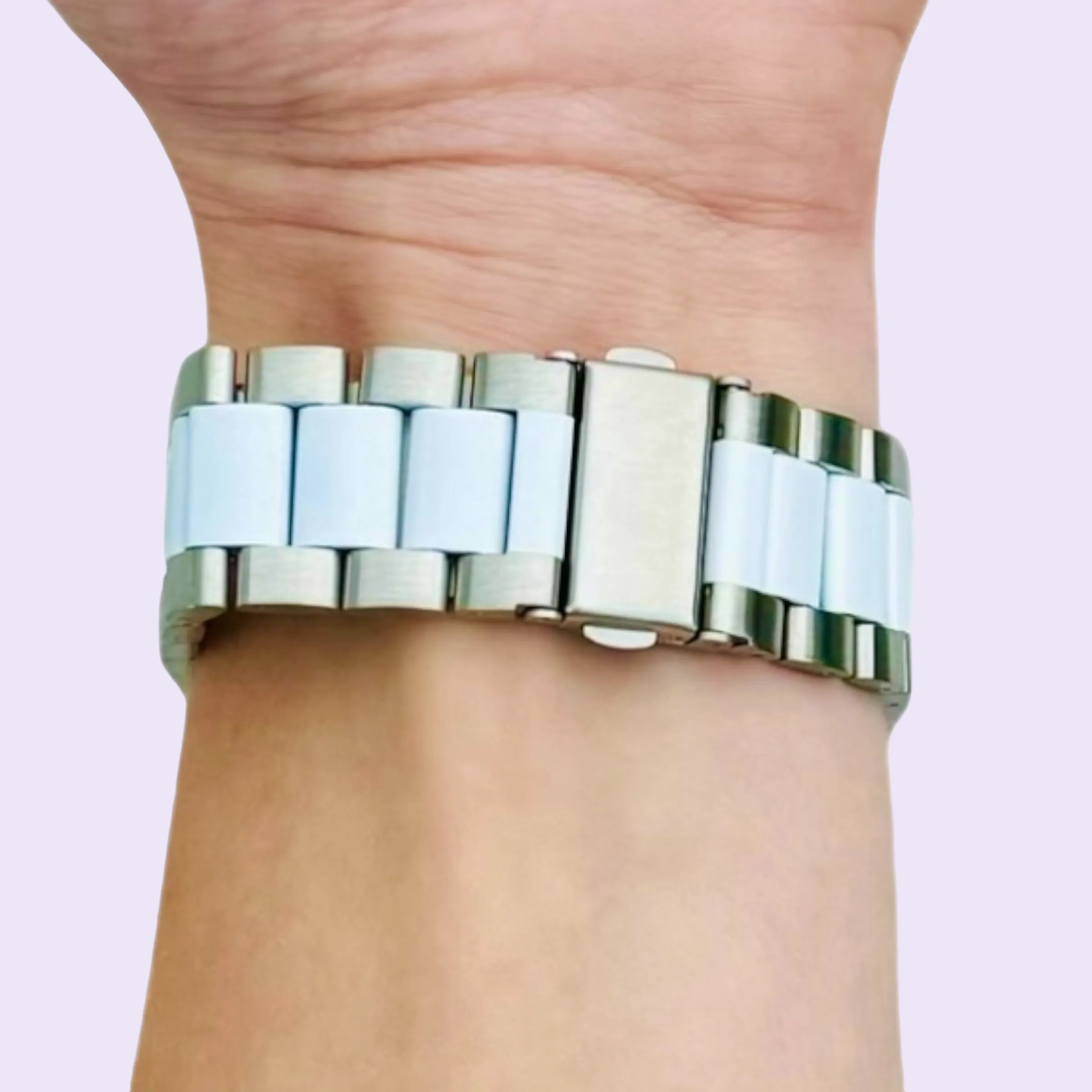 Garmin D2 Delta PX Stainless Steel Link Watch Strap