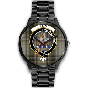 Haig Check Clan Badge Tartan Black Watch