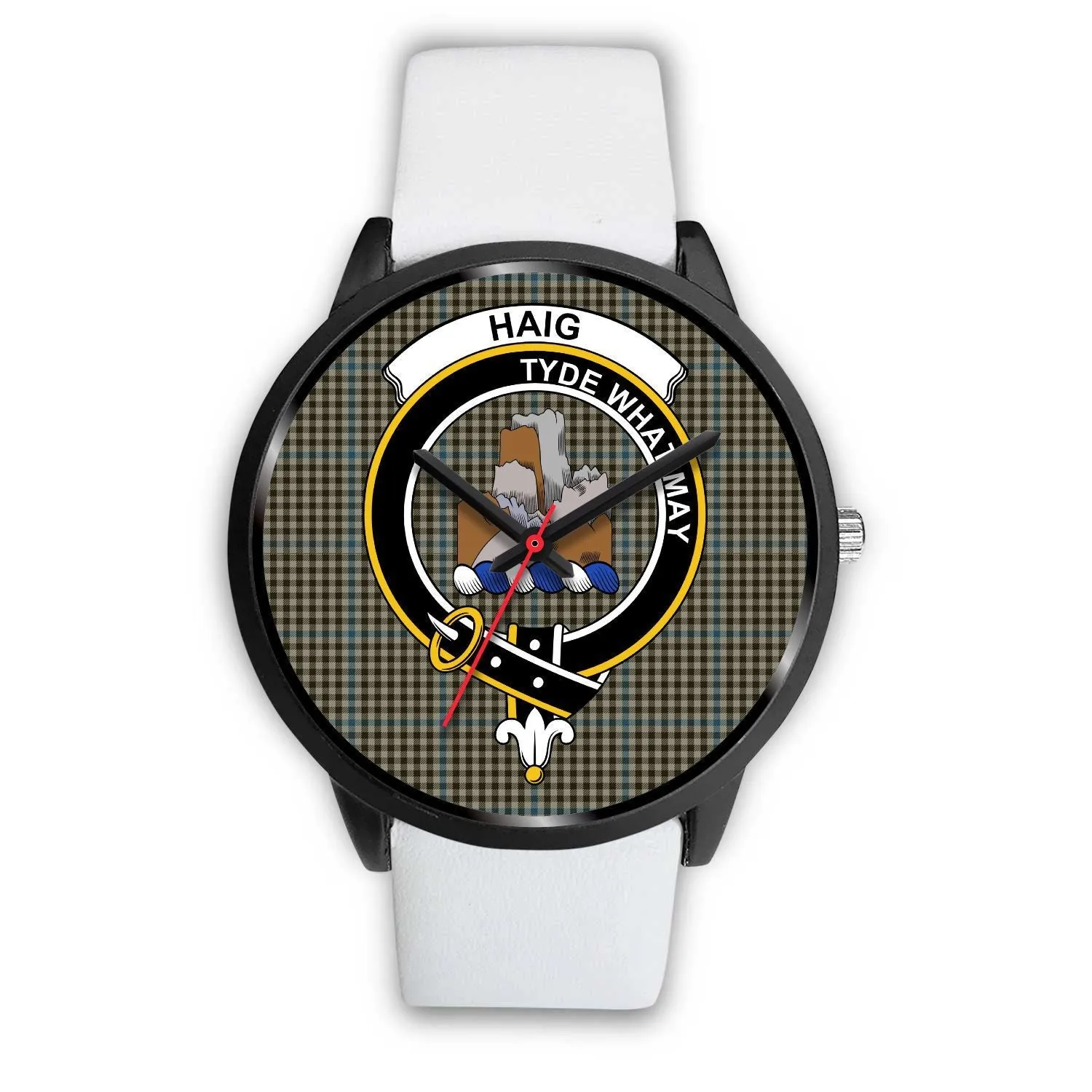 Haig Check Clan Badge Tartan Black Watch