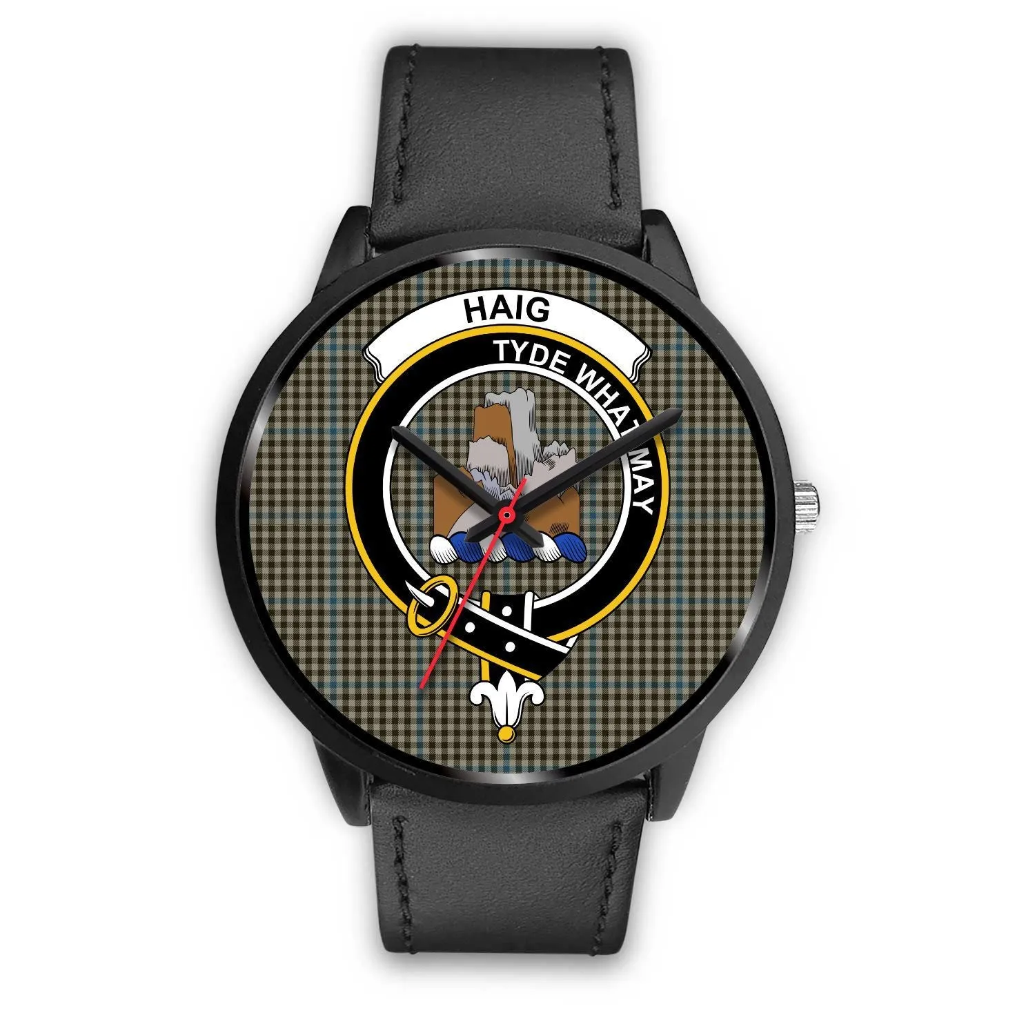 Haig Check Clan Badge Tartan Black Watch