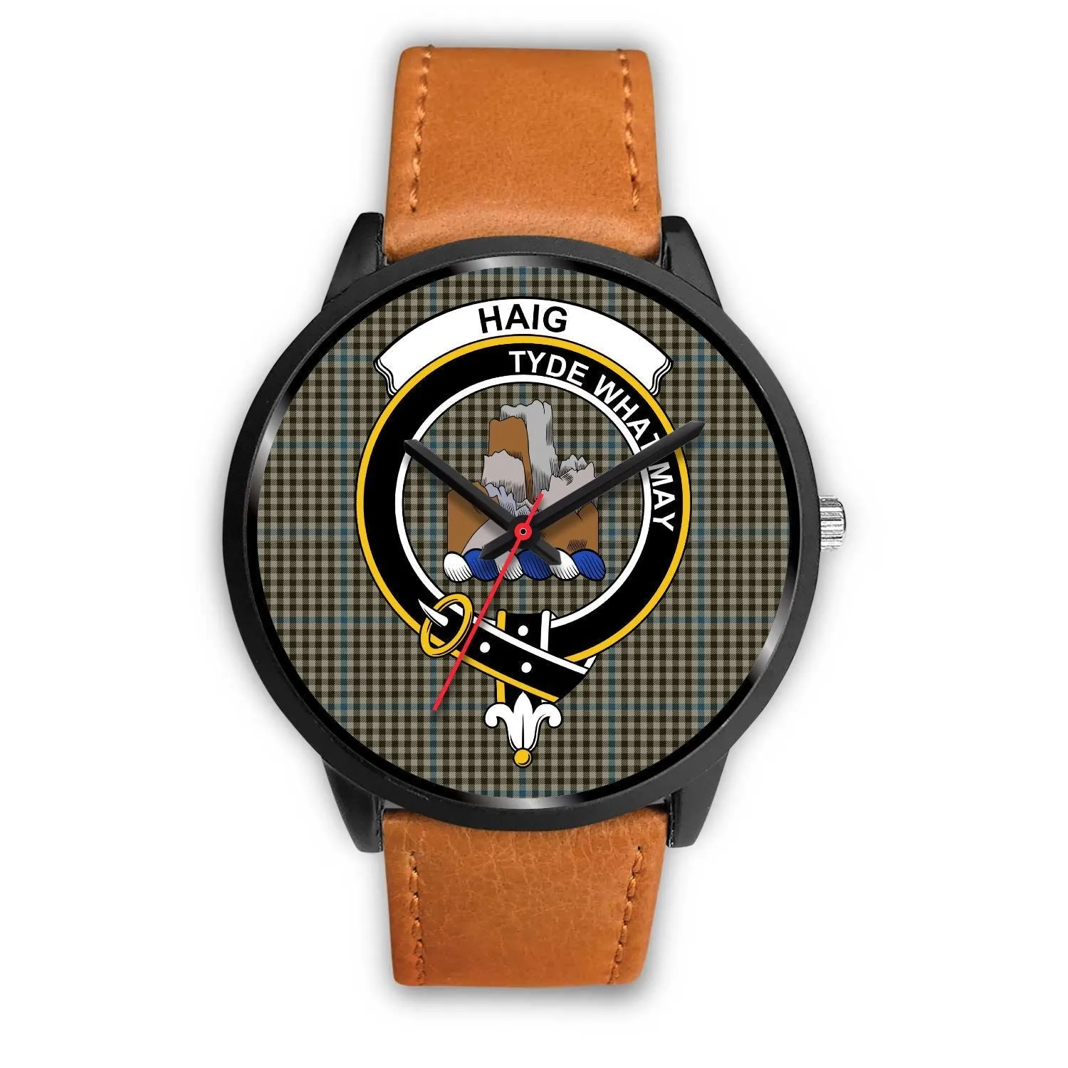 Haig Check Clan Badge Tartan Black Watch