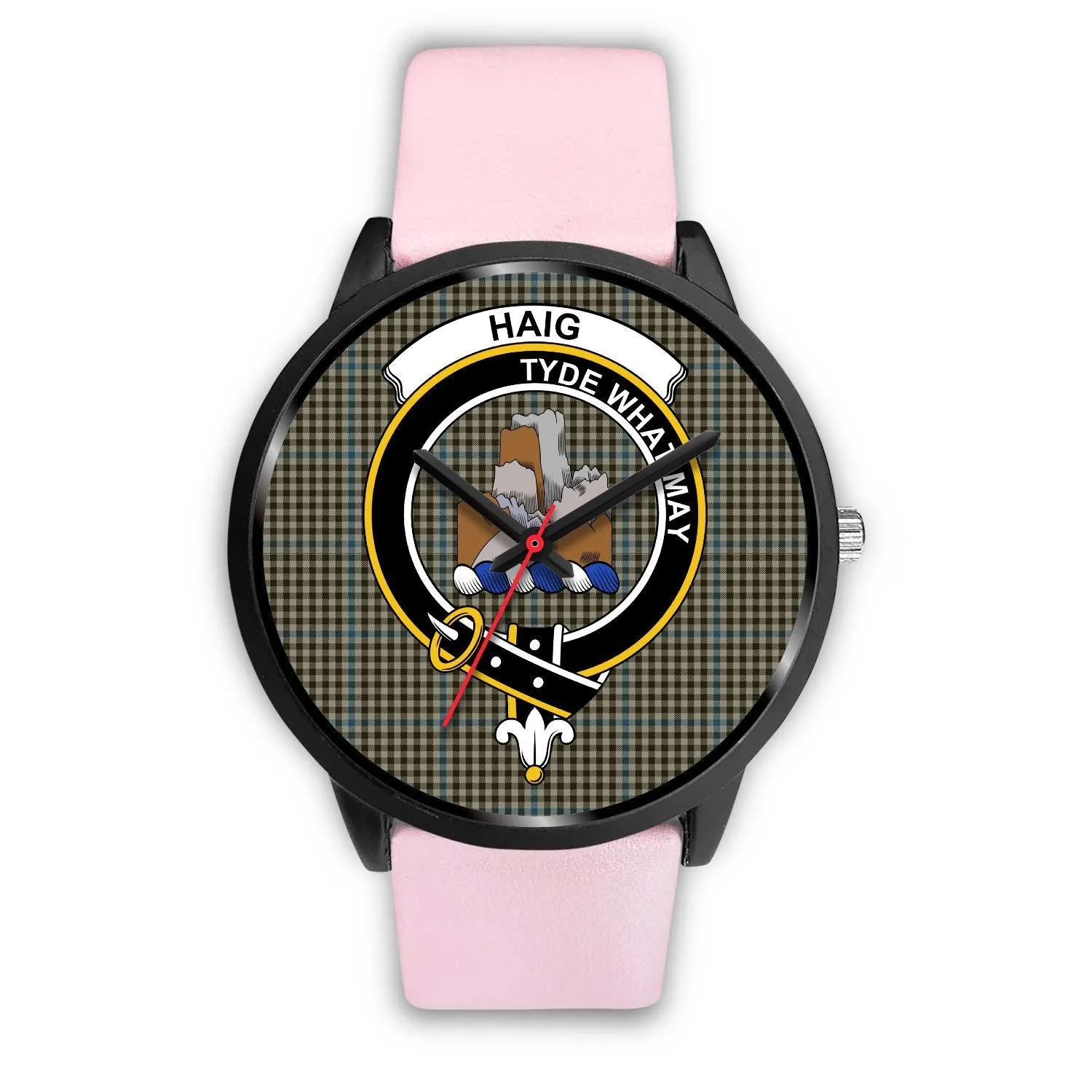 Haig Check Clan Badge Tartan Black Watch