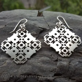 Handcut Geometric Earrings