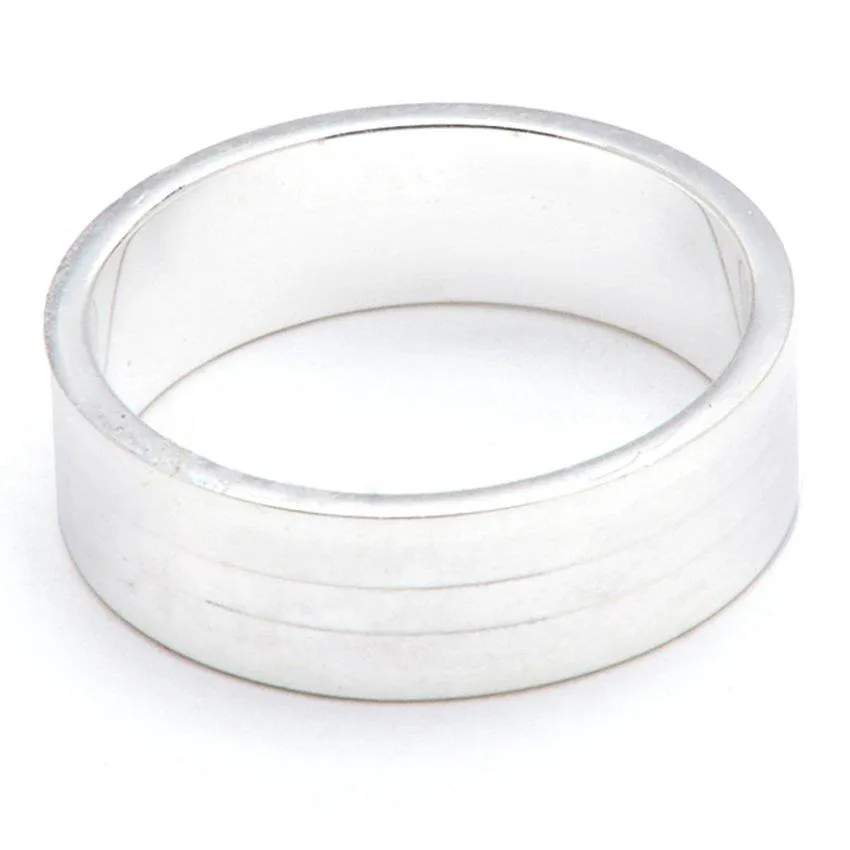 Haven 925 Sterling Silver Wedding Band Ring