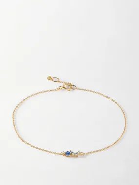 Intuition sapphire ray bracelet