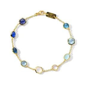 Ippolita 18K Yellow Gold Rock Candy Confetti Bracelet in Mare