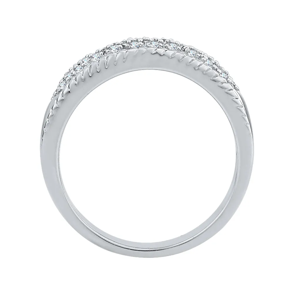 KATARINA 1/6 cttw Diamond Wedding Band