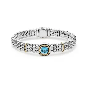 LAGOS Rittenhouse 9mm Swiss Blue Topaz Bracelet